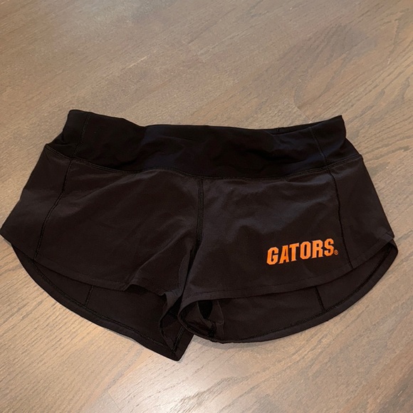 lululemon athletica Pants - Lululemon x Gators Black Speed Up Shorts